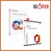 1 Year Adobe Creative Cloud + Office 2021 Professional Plus Key Bundle