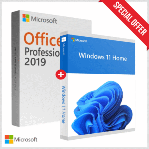 Microsoft Office 2019 Professional Plus + Windows 11 Professional (BUNDLE) – Product Key